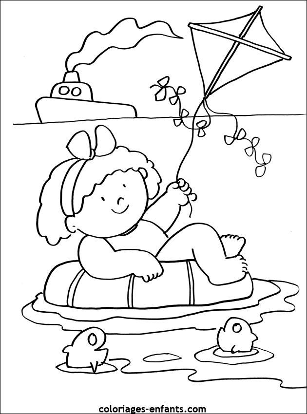 dessin codé mer maternelle