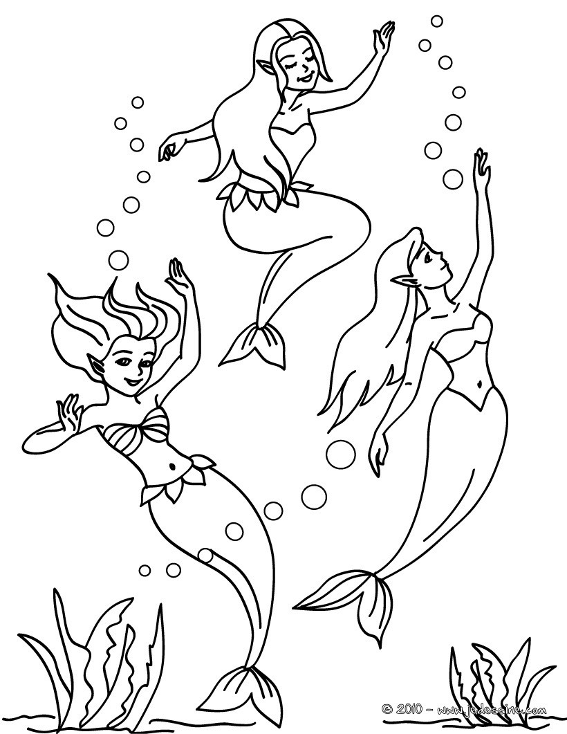 dessin theme mer coloriage