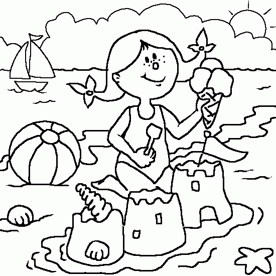 coloriage coquillage de mer