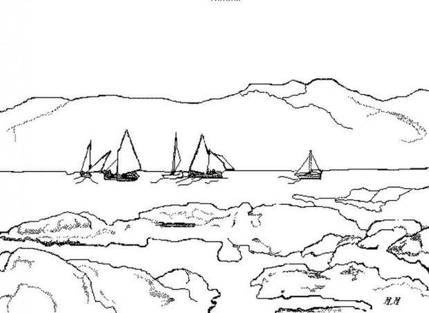 117 Dessins De Coloriage Mer à Imprimer