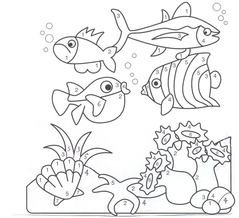 dessin toile de mer