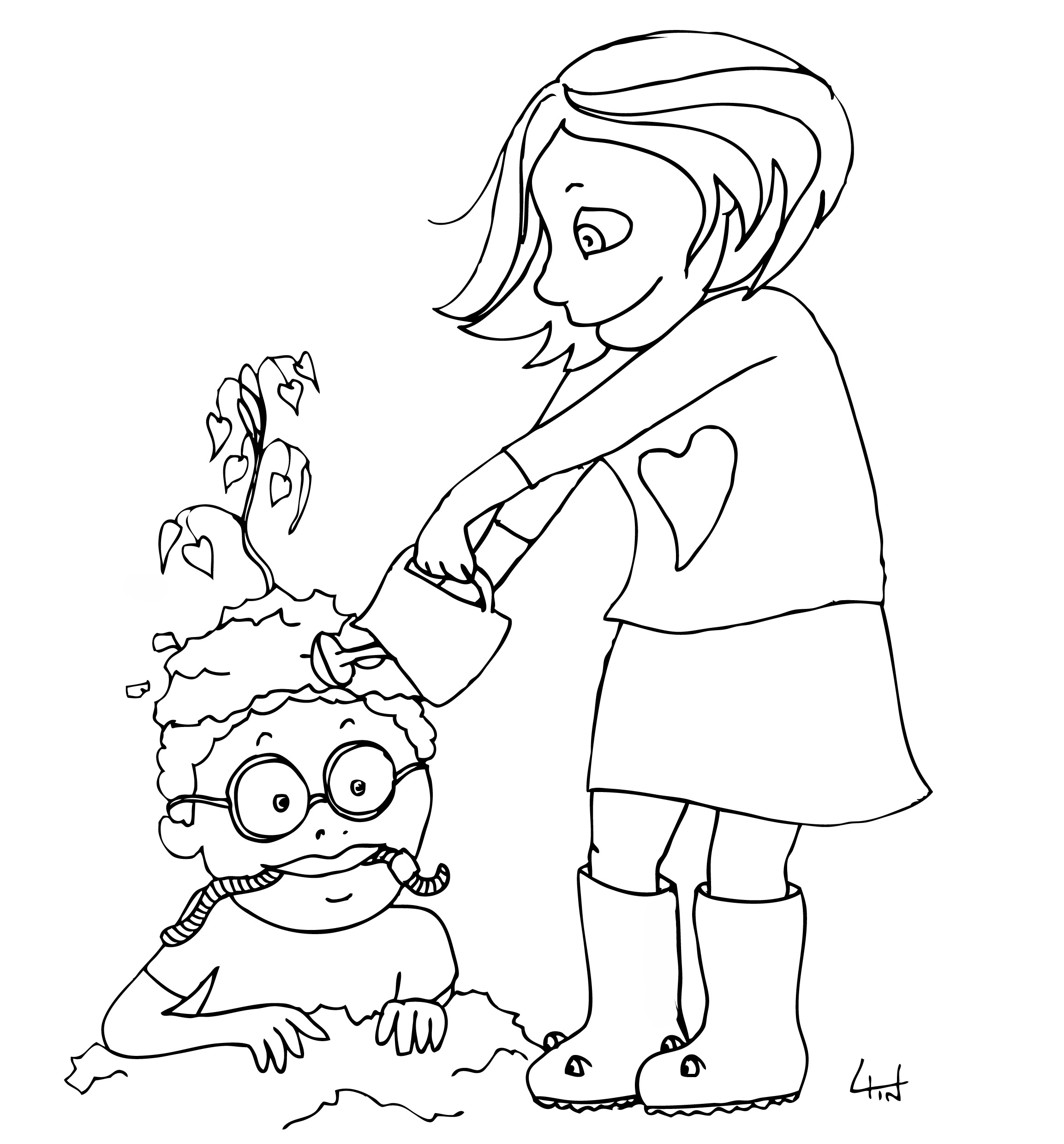 99 dessins de coloriage Merci Maitresse à imprimer coloriage merci maitresse