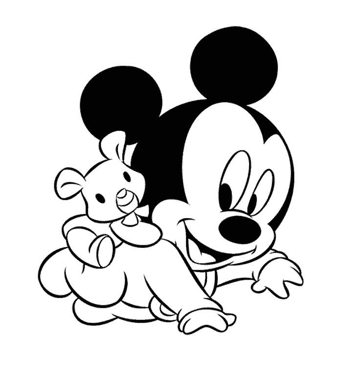 coloriage mickey a imprimer gratuit