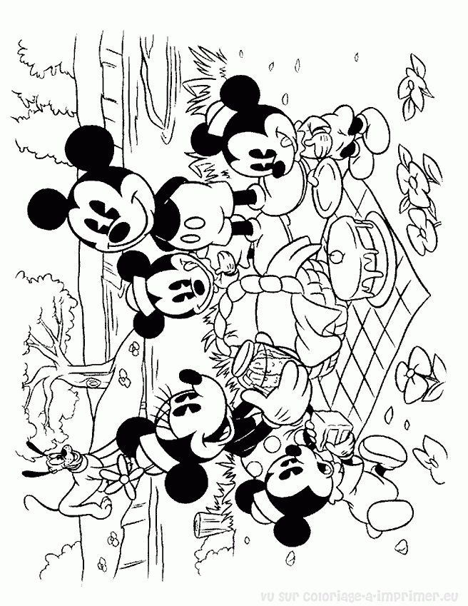 Imprimer Le Coloriage Minnie Mouse Numro 146869 Mickey