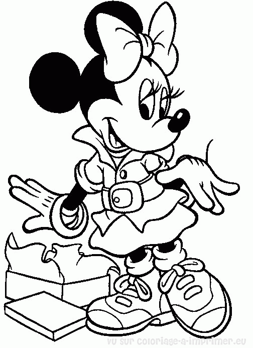 coloriage mickey mouse