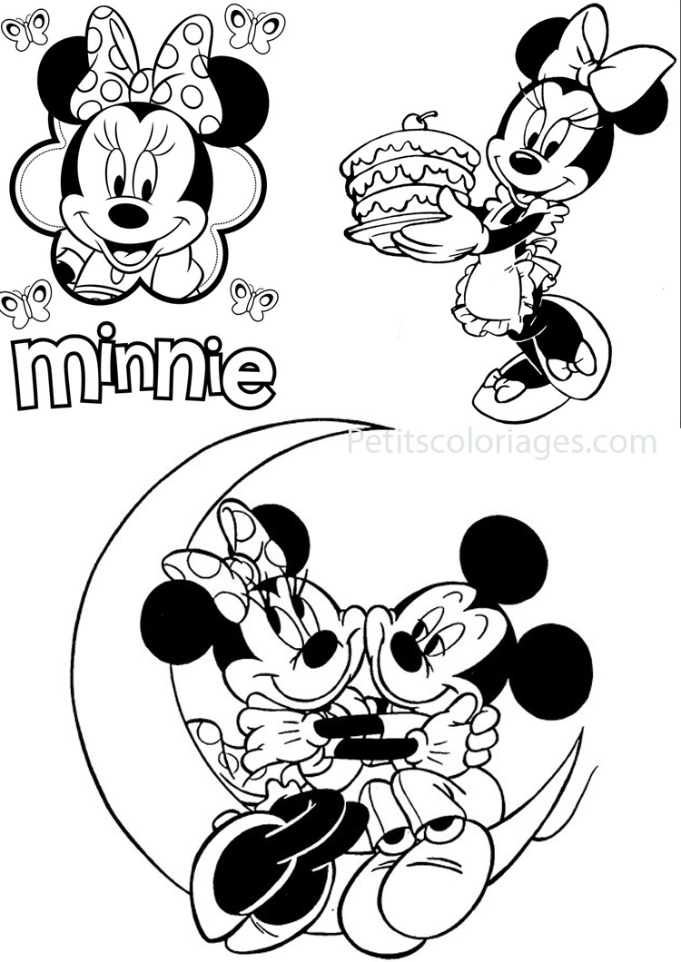a colorier mickey