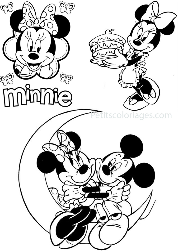 coloriage a dessiner mickey a colorier sur l ordinateur