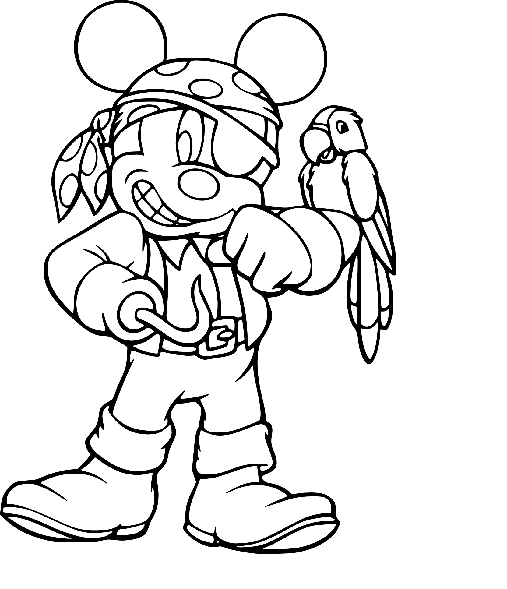 dessin  colorier mickey noel imprimer gratuit