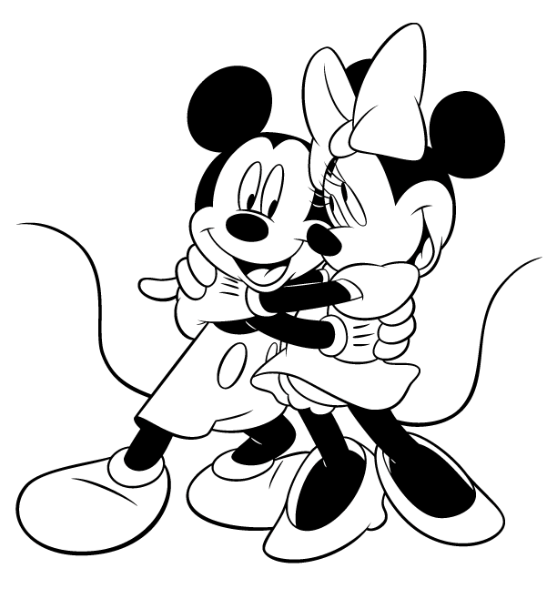 dessin  colorier mickey online