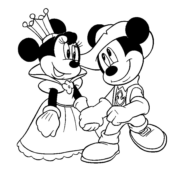 Coloriage Disney Mickey Loopio Jeux pour enfants - coloriage mickey en ligne