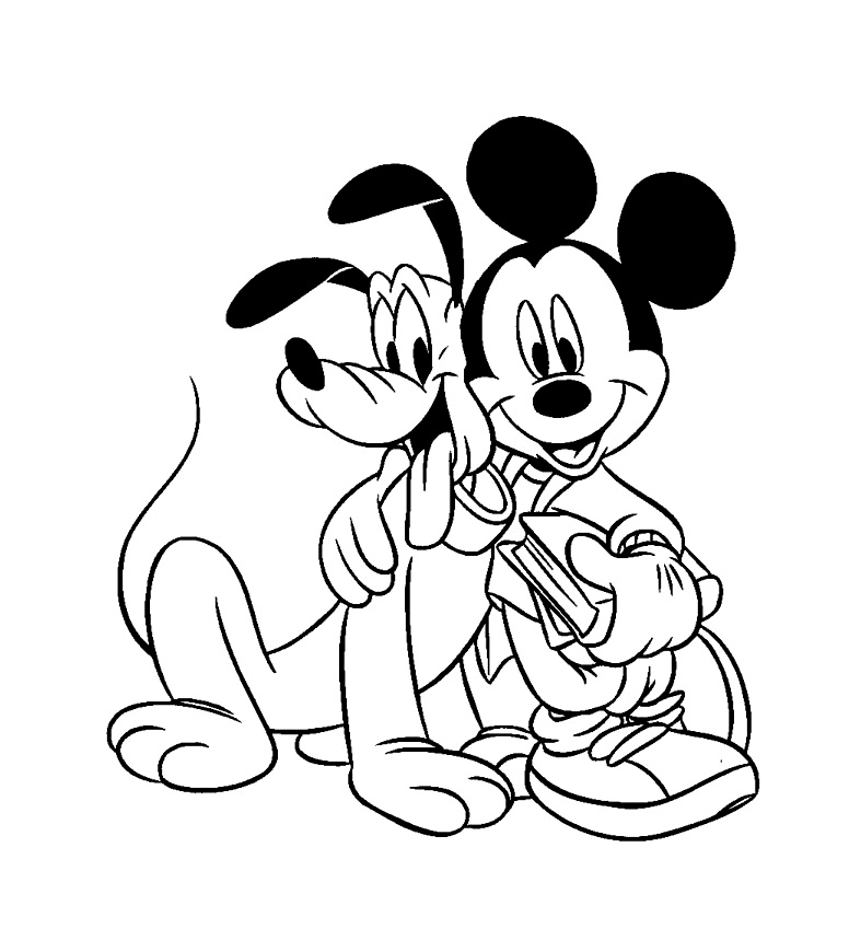 Jeux Coloriage Mickey Minnie
