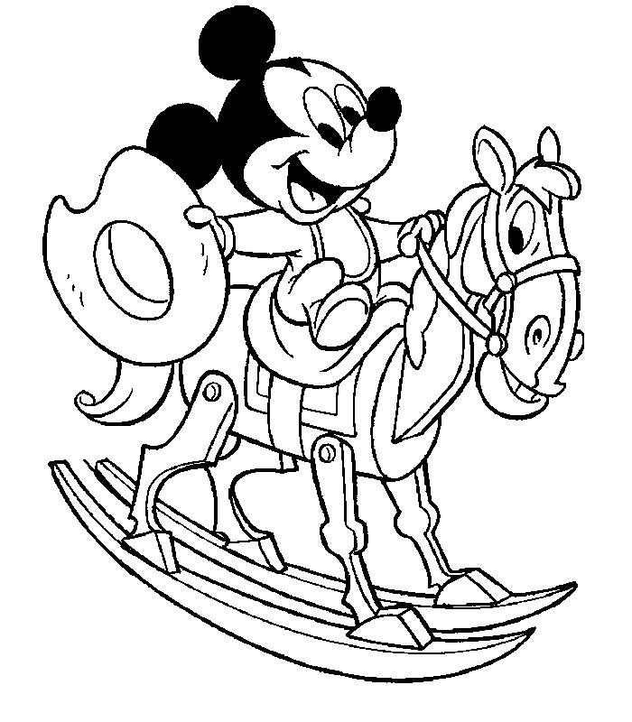 dessin a colorier mickey mouse imprimer gratuit