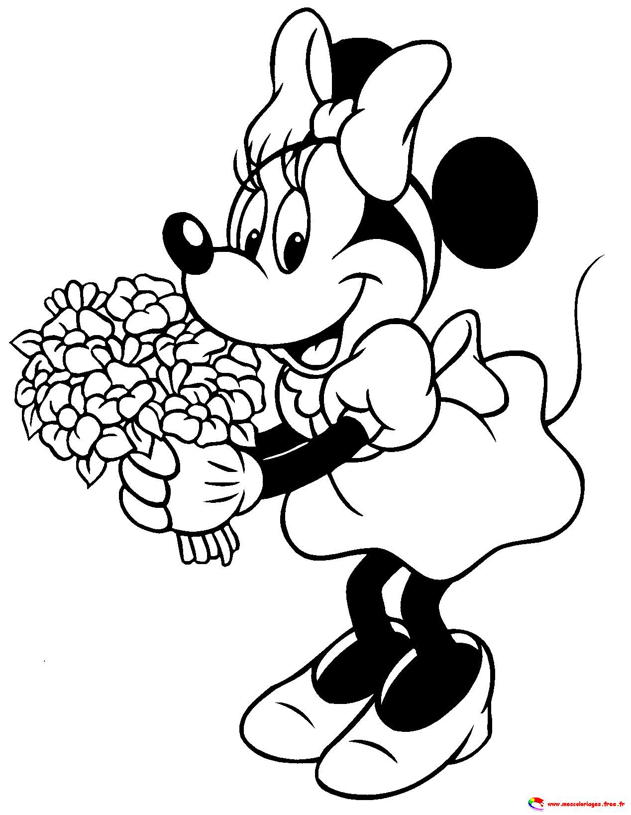 119 Dessins De Coloriage Mickey Imprimer 4 Coloriages Mickey Disney