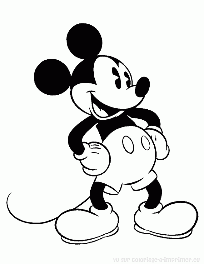 coloriage mickey mouse halloween
