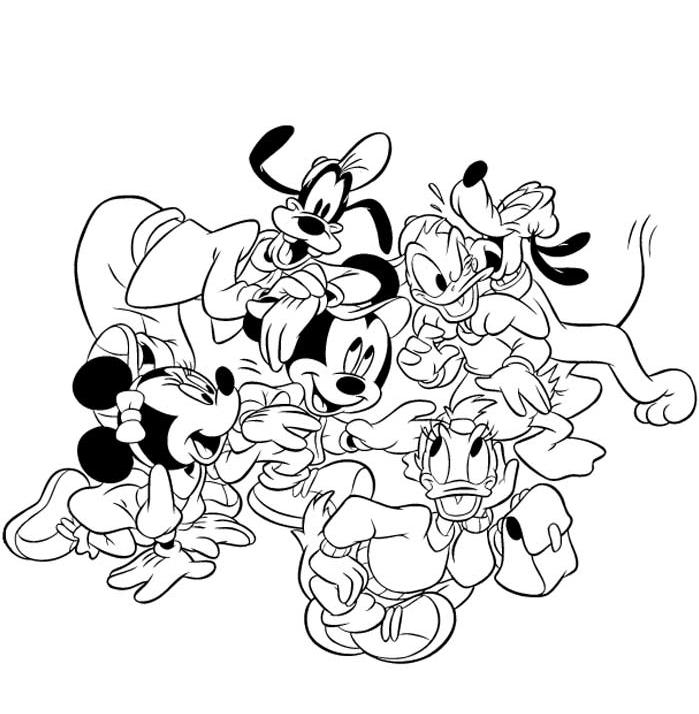 dessin mickey les 3 mousquetaires