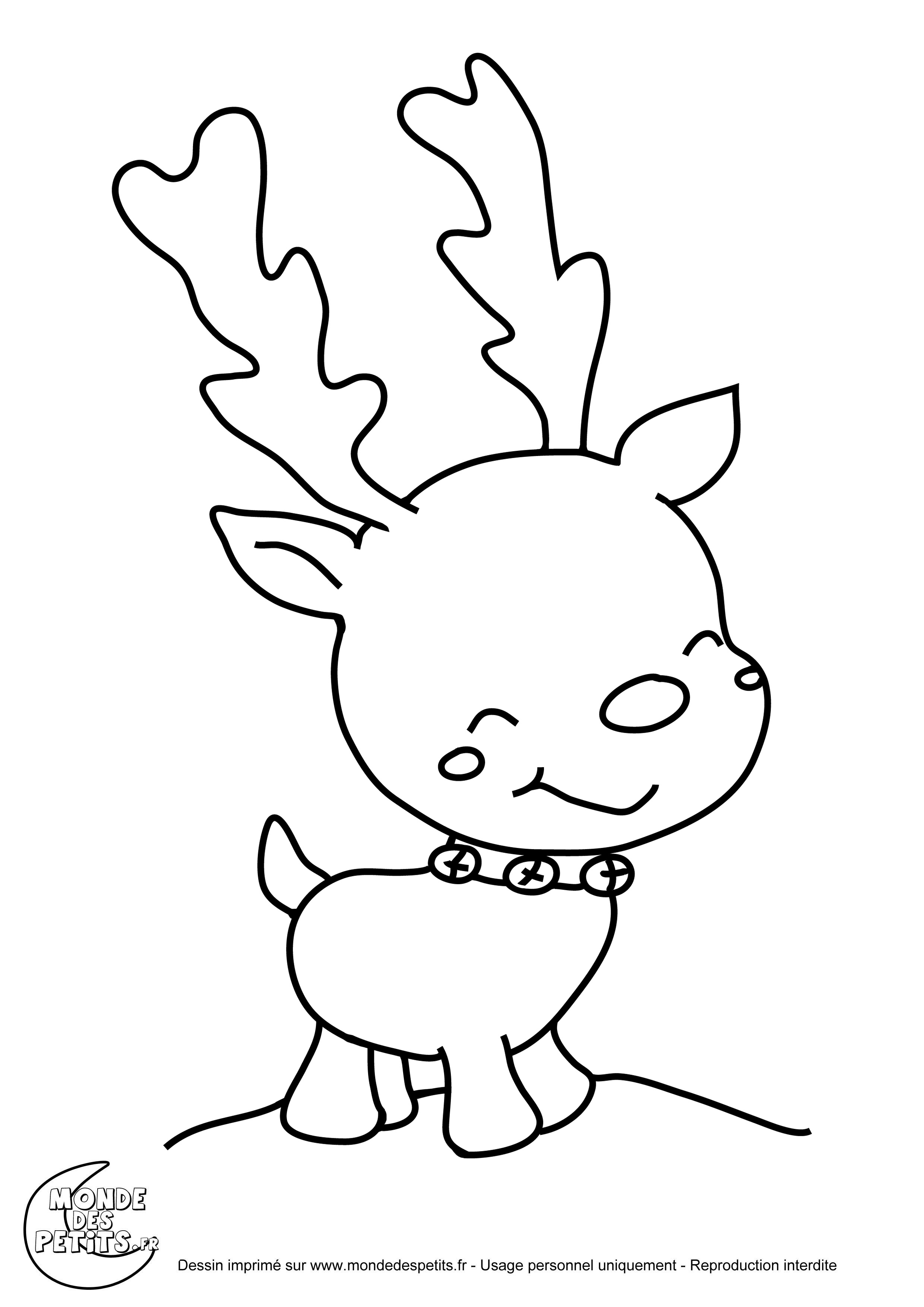 23 dessins de coloriage mignon imprimer Dessin de noel facile a faire