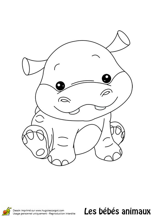 coloriage à dessiner chiot mignon