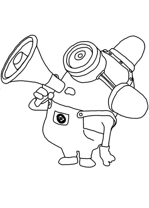 coloriage les minions bob