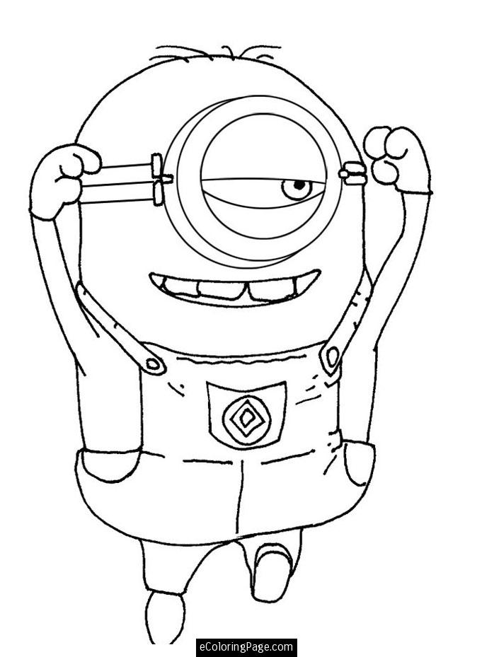 Coloriage les Minions à colorier - Dessin à imprimer dessin les minions