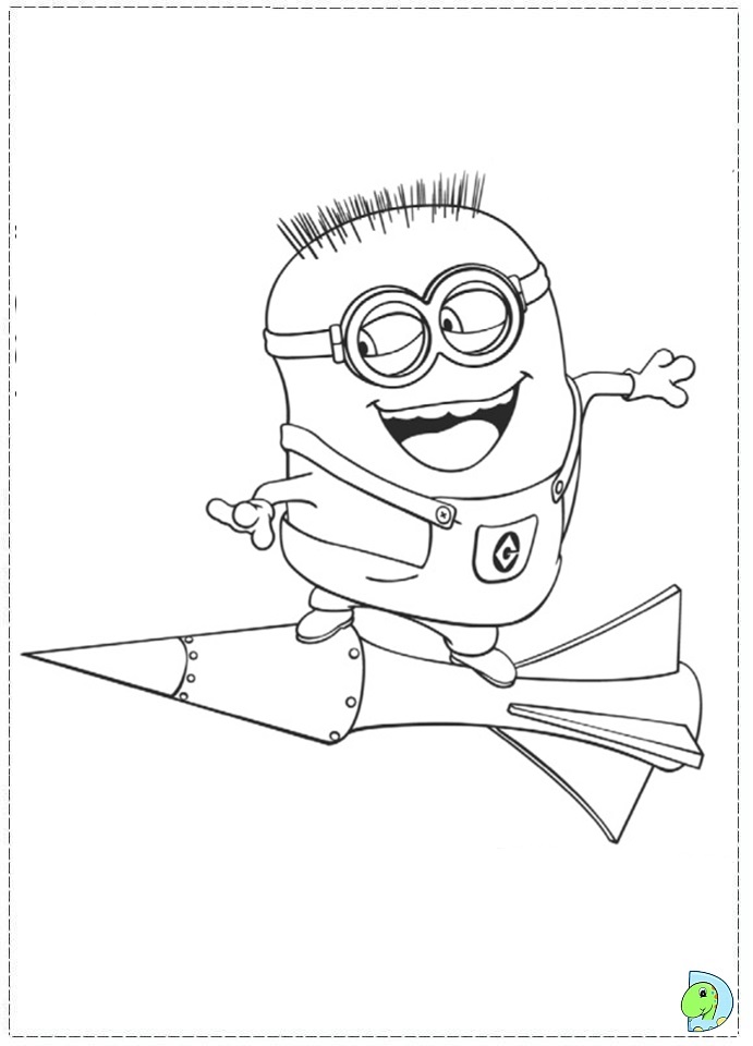 coloriage les minions halloween