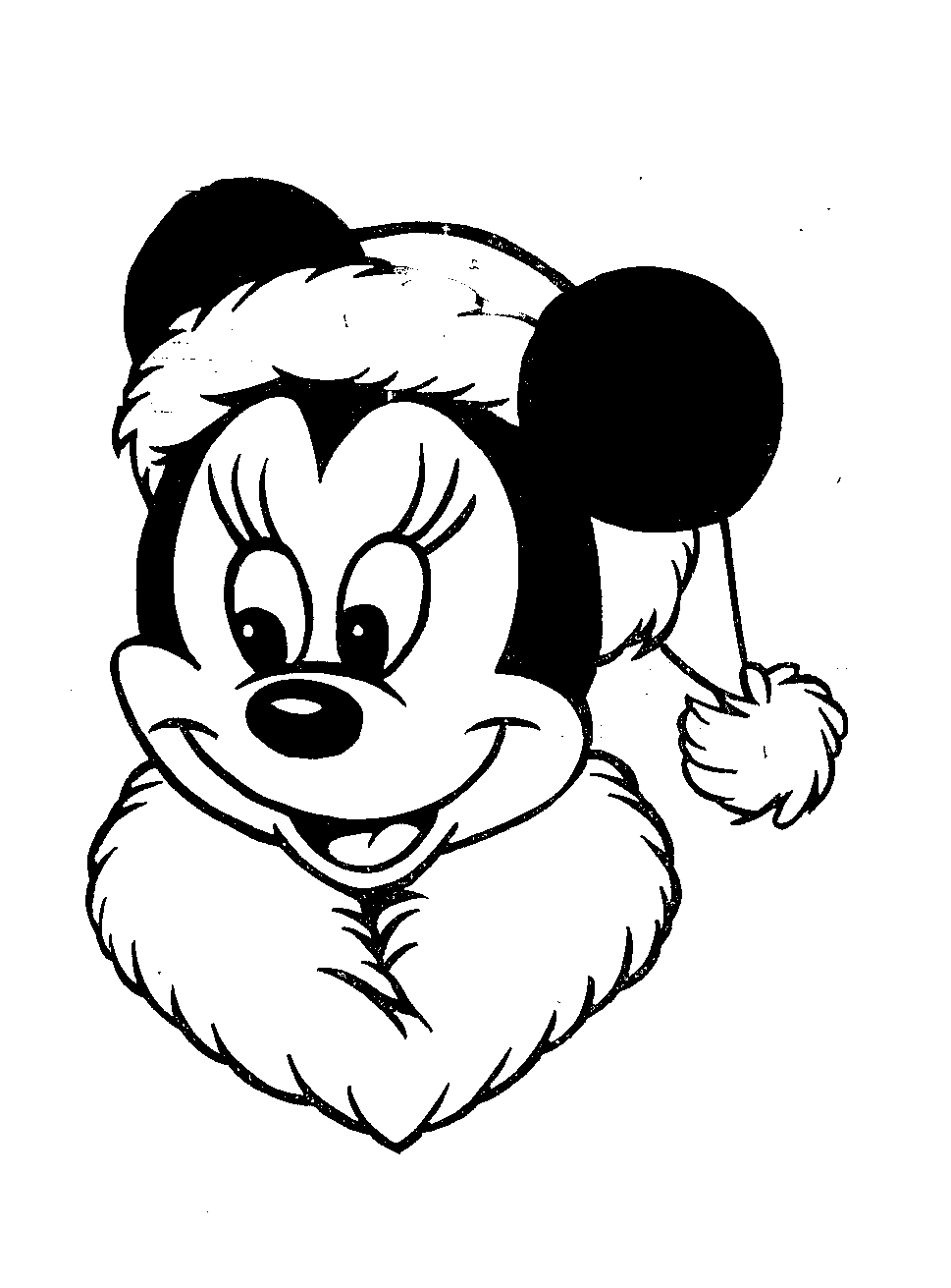 coloriage minnie