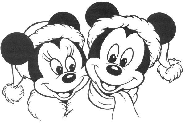 coloriage à dessiner minnie anniversaire