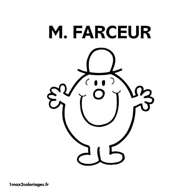 Dessin Monsieur Madame Bonhomme
