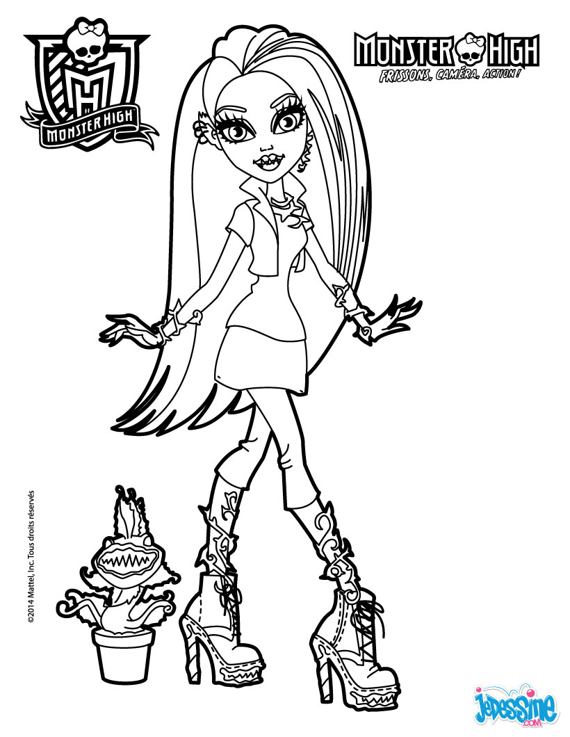 coloriage monster high en ligne