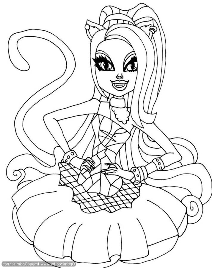 coloriage a colorier monster high