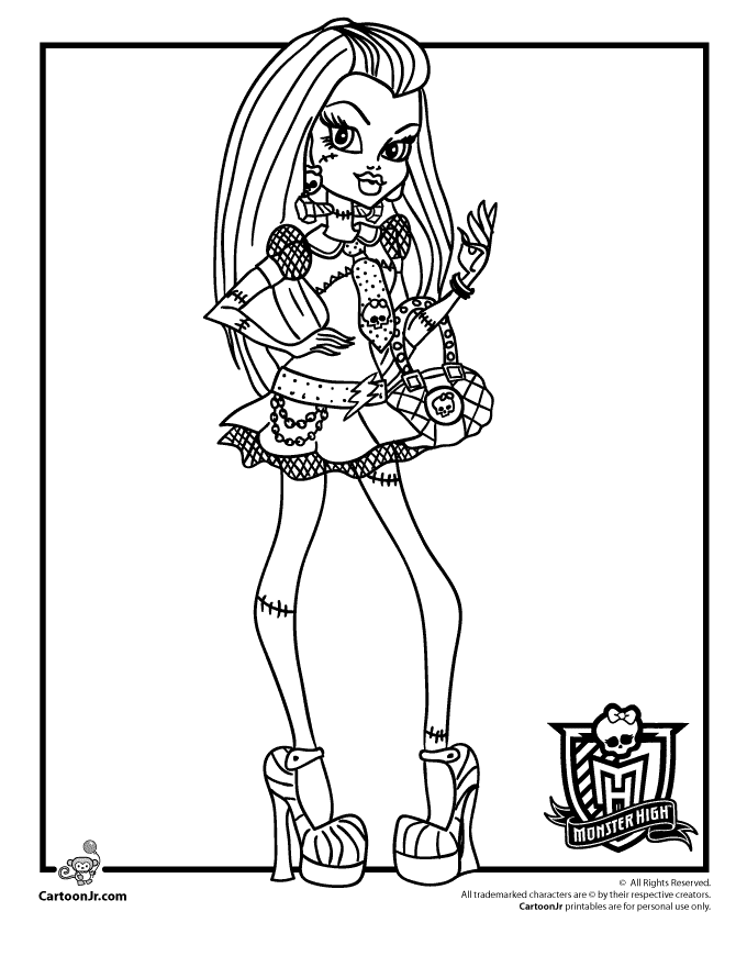 colorier les monster high en ligne