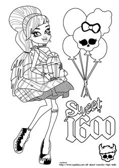 jeux coloriage monster high