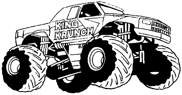coloriage monster truck