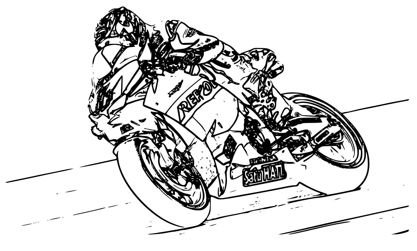 coloriage moto gp