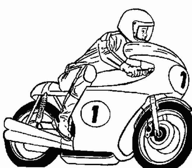 dessin de moto sur l'ordinateur