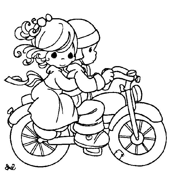 dessin  colorier a imprimer moto cross gratuit