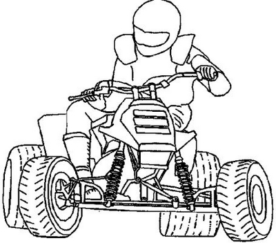 113 Dessins De Coloriage Moto à Imprimer