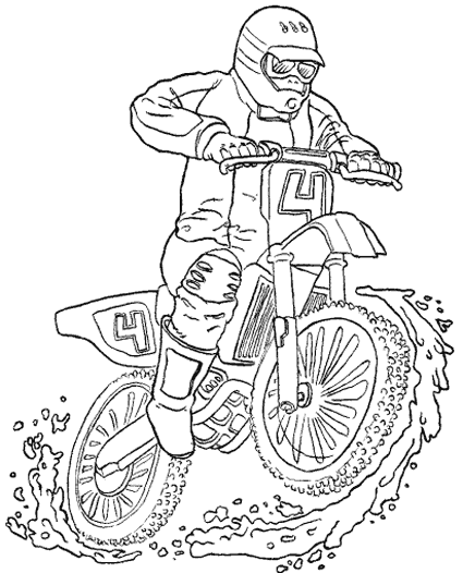 coloriage moto gulli