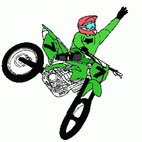 Coloriage Moto Cross Colorier