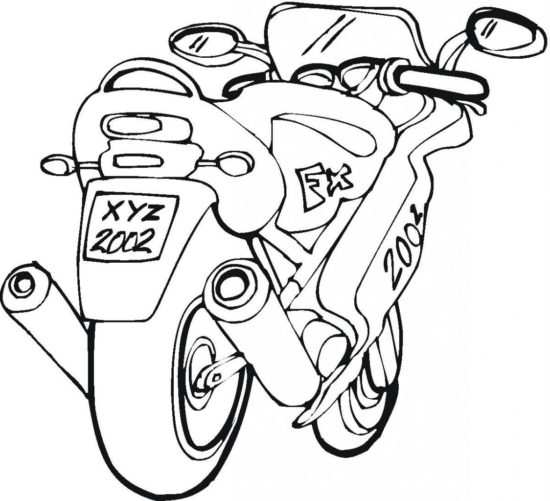 coloriage moto cross ktm