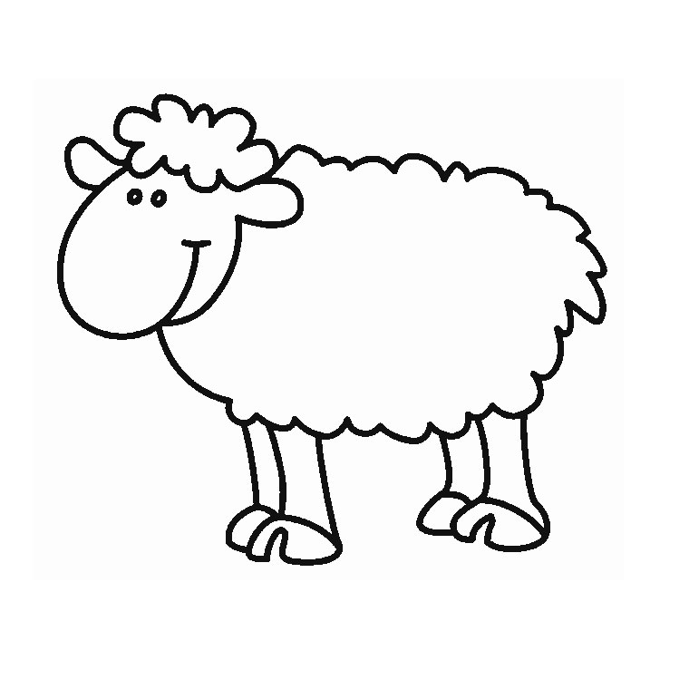 coloriage mouton aid