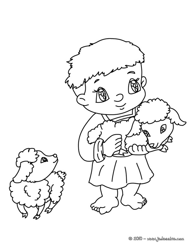 coloriage mouton en ligne