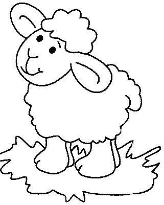 coloriage à dessiner mouton minecraft