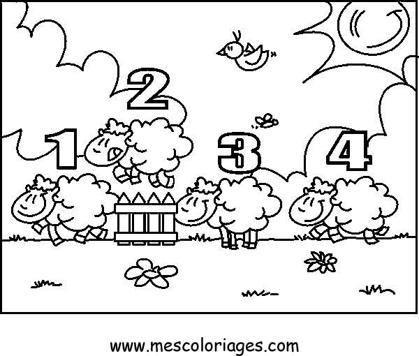 coloriage mouton minecraft