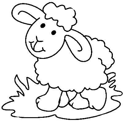 coloriage mouton à imprimer