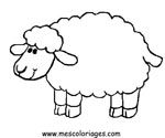 coloriage à dessiner shaun le mouton en ligne
