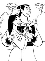 dessin mulan gratuit