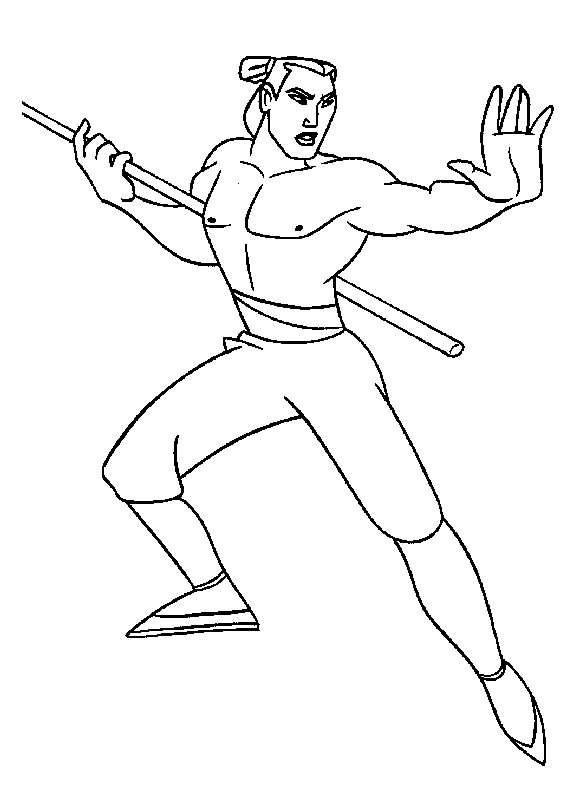 jeux de coloriage mulan