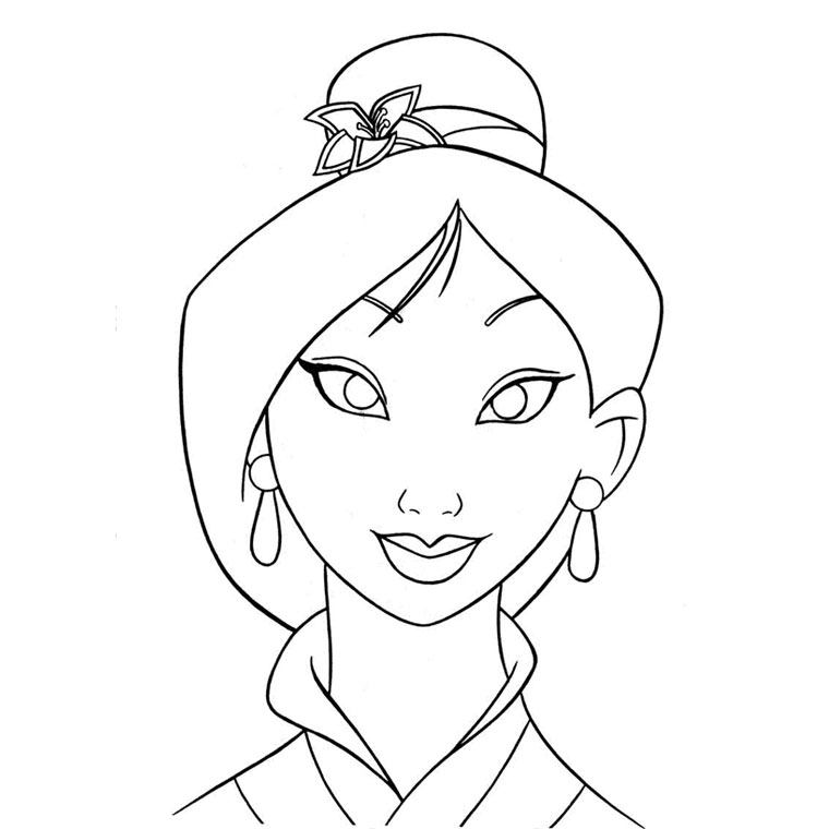 jeu de dessin  colorier mulan