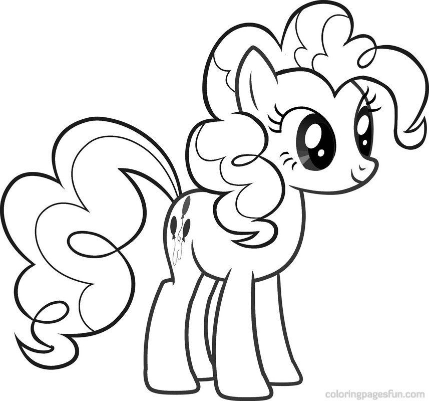 coloriage my little pony pinkie pie