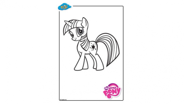 coloriage my little pony twilight